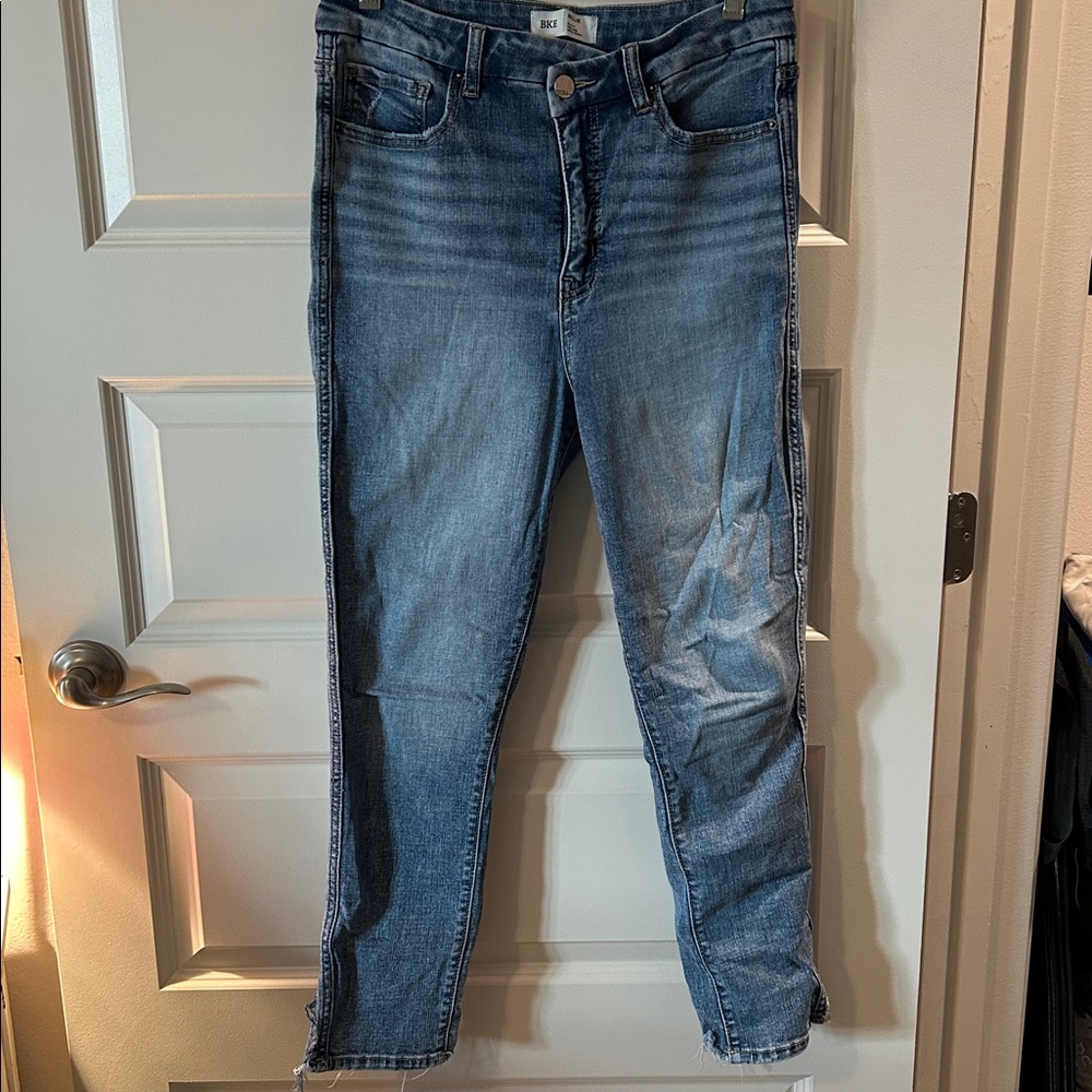 BKE Women's Skinny Jeans in Blue